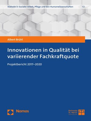 cover image of Innovationen in Qualität bei variierender Fachkraftquote